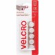 VELCRO 90070 General Purpose Sticky Back - 0.62" Length x 0.62" Width - For Glass, Plastic, Metal - 15 / Pack - White
