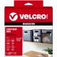 VELCRO Sticky Back General Purpose Stick On Circles - 0.75" Dia - For Sign, Poster, Wall, Plastic, Glass, Tile - 200 / Carton - 