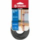 VELCRO One Wrap Thin Cable Ties - Cable Tie - Black, Gray - 30 - 25 lb Loop Tensile - 15" Length