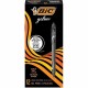 BIC Gel-ocity .7mm Retractable Pen - Medium Pen Point - 0.7 mm Pen Point Size - Retractable - Black Gel-based Ink - 1 Dozen