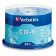 Verbatim 94691 CD Recordable Media - CD-R - 52x - 700 MB - 50 Pack Spindle - 120mm - Single-layer Layers - 1.33 Hour Maximum Rec