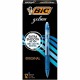 BIC Gel Retractable Pens - Medium Pen Point - 0.7 mm Pen Point Size - Conical Pen Point Style - Refillable - Retractable - Blue 