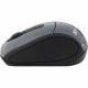 Verbatim Wireless Mini Travel Optical Mouse - Graphite - Radio Frequency - USB - 1600 dpi - Scroll Wheel