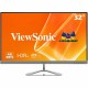 ViewSonic VX3276-4K-MHD 32 Inch 4K UHD Monitor with Ultra-Thin Bezels, HDR10 HDMI and DisplayPort for Home and Office - VX3276-4