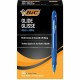 BIC Glide Bold - Bold Pen Point - 1.6 mm Pen Point Size - Refillable - Retractable - Blue - Blue Barrel - Tungsten Carbide Tip -