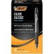 BIC Glide Bold - Bold Pen Point - 1.6 mm Pen Point Size - Retractable - Black - Black Barrel - Tungsten Carbide Tip - 36 / Box
