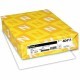 Neenah Index Paper - White - 94 Brightness - Letter - 8 1/2" x 11" - 110 lb Basis Weight - Smooth - 500 / Bundle - Durable, Acid