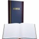 Wilson Jones S300 Record Ruled Account Journal - 300 Sheet(s) - 7.25" x 11.75" Sheet Size - Blue - White Sheet(s) - Blue Cover -
