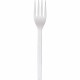 WNA 7" Plant Starch Forks - 50/Pack - Fork - Breakroom - Beige