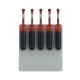 Xstamper Red Ink Refill System - 5 / Pack - Red Ink - 0.17 fl oz