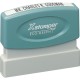 Xstamper Custom Single Line Pre-inked Stamp - Custom Message Stamp - 0.12" Impression Width x 2.37" Impression Length - 50000 Im