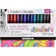 Zebra Pen Doodler'z Gel Stick Pens - Bold Pen Point - 1 mm Pen Point Size - Needle Pen Point Style - Metallic, Neon, Assorted Wa
