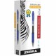Zebra SARASA dry X20 Retractable Gel Pen - Bold Pen Point - 1 mm Pen Point Size - Refillable - Retractable - Blue - Transparent 