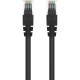 Belkin Cat5e Patch Cable - RJ-45 Male Network - RJ-45 Male Network - 4ft - Black