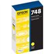 Epson DURABrite Pro 748 Original Standard Yield Inkjet Ink Cartridge - Yellow - 1 Each - 1500 Pages
