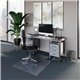 ES ROBBINS EverLife Chair Mat with Lip - Pile Carpet - 53" Length x 45" Width x 0.375" Thickness - Lip Size 12" Length x 25" Wid