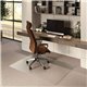 ES ROBBINS EverLife Rectangular Chair Mat - Pile Carpet - 60" Length x 46" Width x 0.375" Thickness - Rectangular - Vinyl - Clea