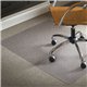 ES ROBBINS Natural Origins Rectangular Chair Mat - Pile Carpet - 60" Length x 46" Width - Rectangular - Vinyl - Clear - 1Each