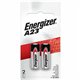 Energizer A23 Batteries, 2 Pack - For Multipurpose - 12 V DC - Alkaline Manganese Dioxide - 2 / Pack
