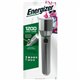 Energizer Vision HD Rechargeable LED Flashlight - LED - 1000 lm Lumen - Battery Rechargeable - Battery, USB - Aluminum Alloy - D