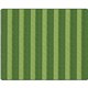 Flagship Carpets Basketweave Stripes Classroom Rug - Floor Rug - 10.60 ft Length x 13.20 ft Width - Rectangle - Green - Nylon