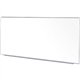 Ghent 5'H Projection Porcelain Whiteboard - 144" (12 ft) Width x 60" (5 ft) Height - White Porcelain Surface - Gray Satin Alumin