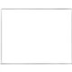 Ghent Verona Markerboard - 24" (2 ft) Width x 18" (1.5 ft) Height - Melamine Surface - Aluminum Frame - Non-magnetic, Durable - 