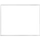 Ghent Verona Markerboard - 36" (3 ft) Width x 24" (2 ft) Height - Melamine Surface - Aluminum Frame - Durable, Non-magnetic - 1 