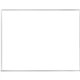 Ghent Verona Markerboard - 48" (4 ft) Width x 36" (3 ft) Height - Melamine Surface - Aluminum Frame - Durable, Non-magnetic - 1 