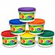 Crayola Super Soft Dough - Fun and Learning, Sculpture - 6 / Carton - Red, Orange, Yellow, Blue, Green, Violet