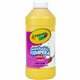 Crayola Artista II Washable Tempera Paints - 16 oz - 1 Each - Yellow