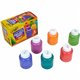 Crayola Washable Project Paint - 6 / Pack - Yellow, Green, Yellow Orange, Red Orange, Fuchsia, Blue, Violet, Teal