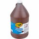 Crayola Washable Paint - 1 gal - 1 Each - Brown