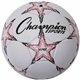 Champion Sports Viper Soccer Ball Size 4 - 8.25" - Size 4 - Thermoplastic Polyurethane (TPU) - Red, Black, White - 1  Each