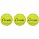 Champion Sports Tennis Ball Pack - 2.50" - Yellow - 3 / Pack