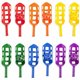 Champion Sports Scoop Ball Set - Red, Orange, Yellow, Green, Blue, Purple - Plastic