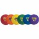 Champion Sports Poly Playground Ball Set - 8.50" - Red, Orange, Yellow, Green, Blue, Purple - 6 / Set