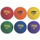 Champion Sports Poly Playground Ball Set - 10" - Red, Orange, Yellow, Green, Blue, Purple - 6 / Set