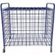 Champion Sports Full Size Lockable Ball Locker - Steel - 36" Length x 24" Width x 36" Height - Blue - 1 Each