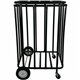 Champion Sports Compact Ball Locker - Steel - 28" Length x 22" Width x 43" Height - Black - 1 Each
