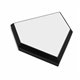 Champion Sports Pro Bury All Homeplate - Black, White - Rubber