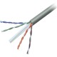 Belkin Category 6 Plenum Solid Bulk Cable - 500 ft Category 6 Network Cable for Network Device, ATM - First End: Bare Wire - Sec