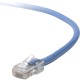 Belkin Cat.5e UTP Patch Cable - RJ-45 Male Network - RJ-45 Male Network - 7ft - Blue