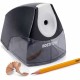 Bostitch Personal Electric Pencil Sharpener - Desktop - 1 Hole(s) - Helical - 4" Height x 3.5" Width x 5" Depth - Black, Silver 
