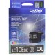 Brother Genuine LC10EBK INKvestment Super High Yield Black Ink Cartridge - Inkjet - Super High Yield - 2400 Pages - Black - 1 Ea