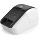 Brother QL-810W Wireless Label Printer - Direct Thermal - Monochrome - Prints amazing Black/Red labels using DK-2251. Print labe