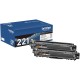 Brother TN221 Original Standard Yield Laser Toner Cartridge - Twin-pack - Black - 2 / Box - 2500 Pages Black (Per Cartridge)