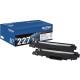 Brother TN227 Original High Yield Laser Toner Cartridge - Twin-pack - Black - 2 / Box - 3000 Pages Black (Per Cartridge)