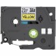 Brother P-touch Industrial TZe Tape Cartridges - 15/32" Width - Black, Yellow - Polyethylene - 1 Each - Temperature Resistant, A