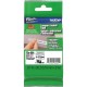 Brother P-touch TZ Laminated Security Tape - 45/64" Width x 26 1/5 ft Length - Removable Adhesive - Thermal Transfer, Direct The